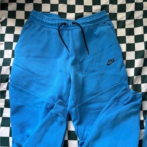 Blue Nike Tech Pants